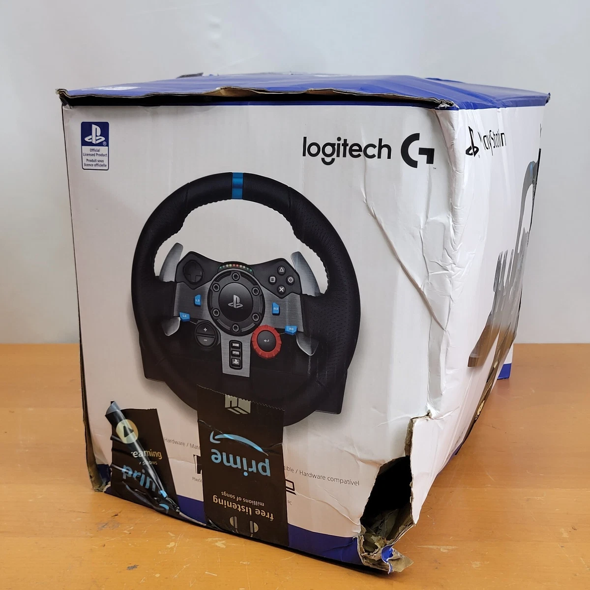 Logitech Driving Force G29 Gaming Racing Wheel With Pedals For PS4 PS3  764210990529