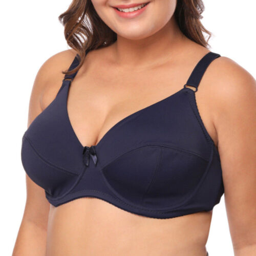 Plus Size Bras Large Women Full Cup Bra Lingerie Non Padded Underwired Brassiere - Picture 31 of 42