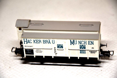 Trix 3646   Bierwagen m. BH  ''Hackerbräu München'' d. K.Bay.Sts.B.