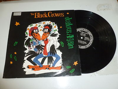 BLACK CROWES - Jealous Again - Original 1990 UK 3-track 12'' vinyl single