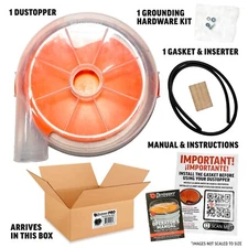 OFFICIAL Dustopper PRO - Low-Profile Dust Separator for Wet/Dry Vacs - Sep. Only