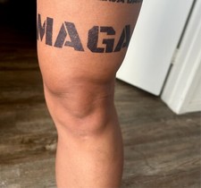 MAGA Tattoo  TRUMP letter Tattoo  Premium Semi-Permanent 2 Week Tattoo