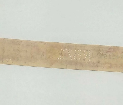 Perfin Bottle Stamp U.S. Internal Revenue half pint Perfin SPIFS #R571 - Picture 9 of 9