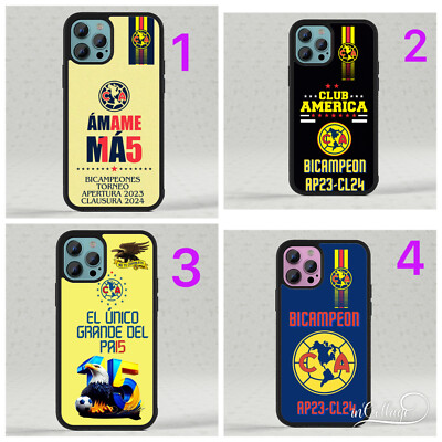 America phone case iphone & galaxy- Bicampeon 2024 fundas aguilas del America