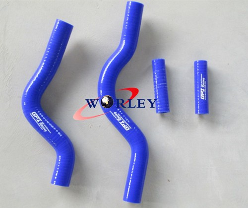 FOR Suzuki RM250 2001-2008 2002 2003 2004 2005 aluminum radiator &HOSE YELLOW - Picture 11 of 11