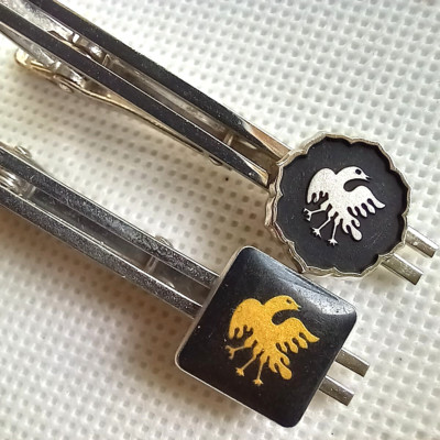 Three-legged Crow, Fukuhara Kashihara Shrines, Traffic Safety Amulets Tie Clasps