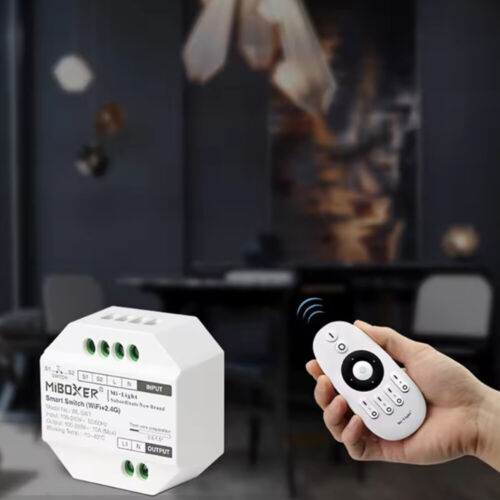 MiBoxer WL-SW1 Wifi 2.4G Smart Switch RF Push Dimmer AC 110 V 220V Tuya Smart - Picture 3 of 25