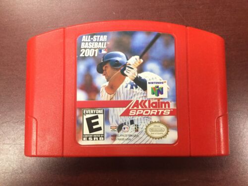 All Star Baseball 2001 (Nintendo 64 N64) Tested - Picture 1 of 2