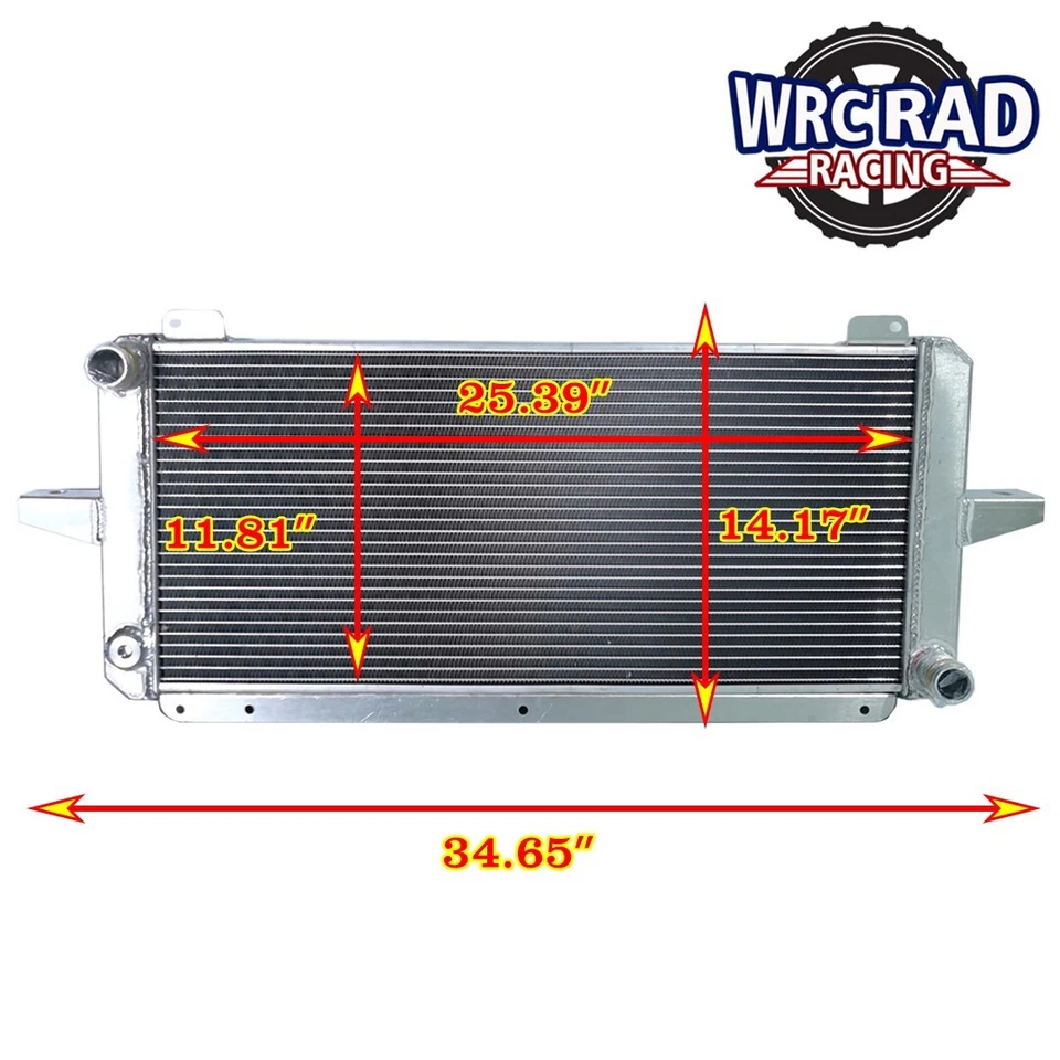 All Aluminum Radiator for Ford Escort/SIERRA RS500/RS COSWORTH 1982-1997 86 2.0L - Image 2 of 4