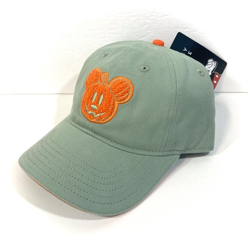 MICKEY MOUSE KÜRBIS PAPA HUT grünlich khaki FROTTEE Jack-o-Laterne Halloween