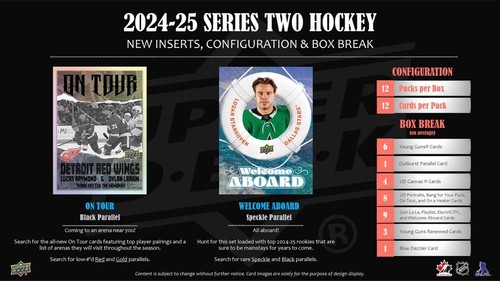 Boîte de loisirs hockey série 2 Upper Deck 2024-25 - Photo 5 sur 9