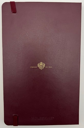 Krug Champagne Moleskine Burgundy Hardcover liniertes Notizbuch - neu - Bild 4 von 13
