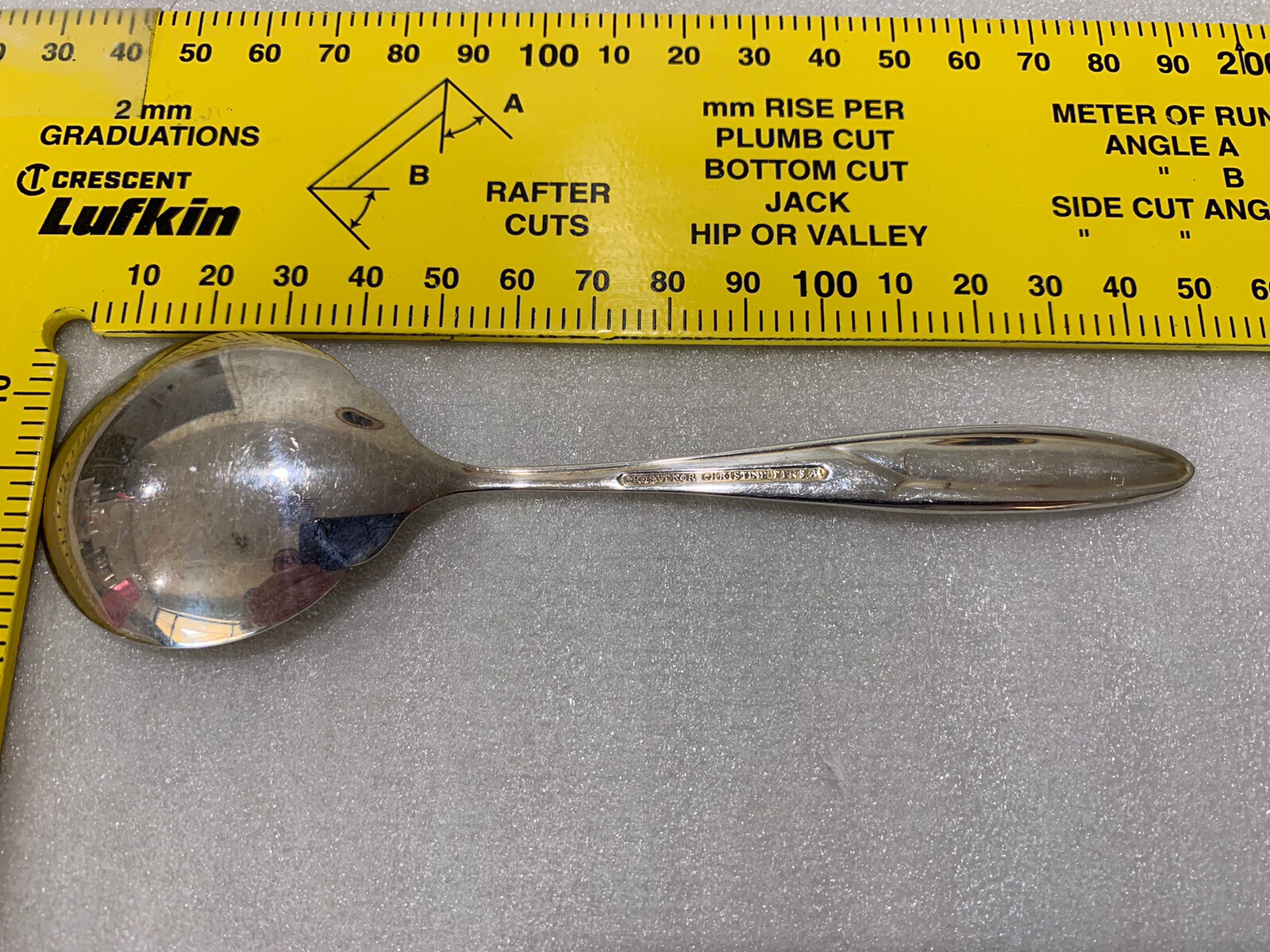 10 X VINTAGE GROSVENOR CHRISTINE A1 EPNS SILVER PLATE FLORAL SPOONS eBay