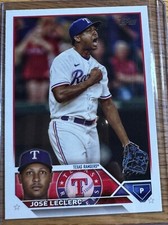 Jose Leclerc 2023 Topps Update Series #US59 Texas Rangers MLB Baseball