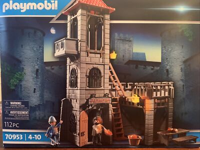 Playmobil Medieval Prison Tower Castle 70953 Dungeon Knights New Nib Gift Plus