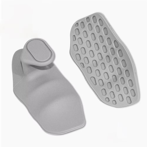 1 Pair Elastic Weight Lifting Grips Ergonomic Silicone Palm Grips Men Women - Picture 14 of 14