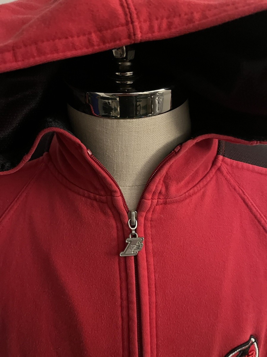 VTG Allen Iverson I3 Reebok Full Zip Hoodie Sweatshirt Jacket