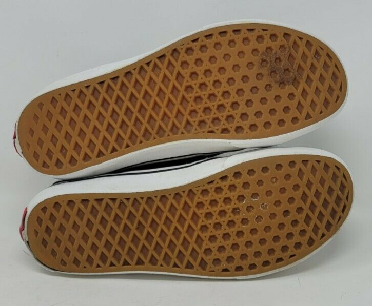 Vans Womens Old Skool Off The Wall 721454 Black Sneakers Shoe Lace Up 8 High Top thumbnail 7