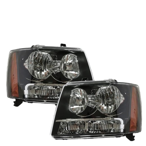 1 paio gruppi fari alogeni per Chevrolet Avalanche/Suburban Tahoe 07-14 - Foto 2 di 10