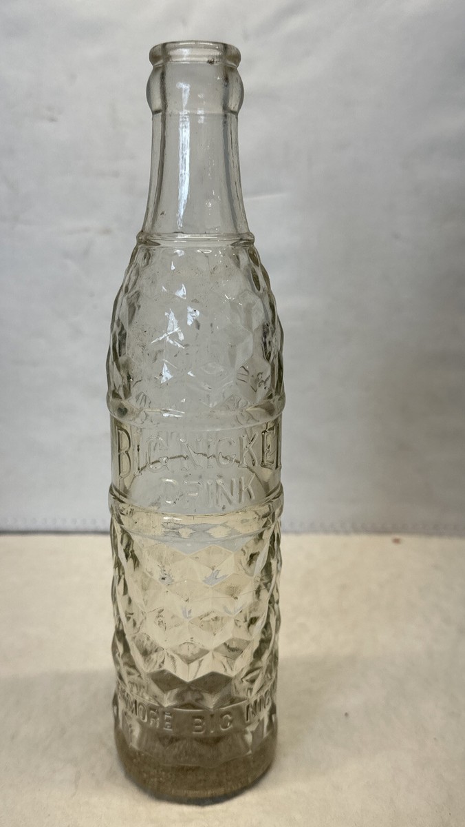 VINTAGE BIG NICKEL DRINK PEPSI CO EXMORE VA VIRGINIA 9oz GLASS