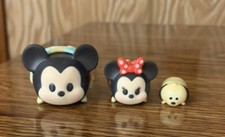 Disney 100 TSUM TSUM Retro Mickey Minnie  Pluto Figures From Holiday Pack 2023