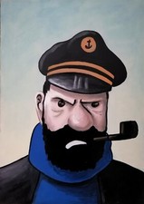Tableau, Peinture, bande dessinée, Tintin