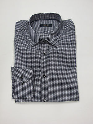 DIGEL Move Hemd, langarm Gr. M, XXL, Grau-schwarz, gemustert UVP 59,95  