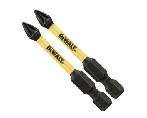 DeWALT EXTREME pozi impact driver 2 X Bits PZ1 PZ2 PZ3 57mm fit Makita bosch aeg