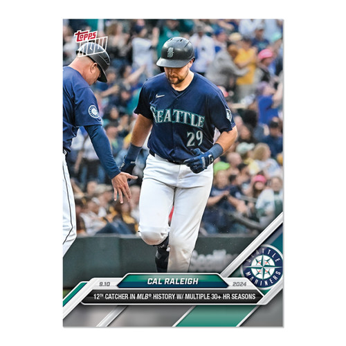 2024 Topps Now 677 Cal Raleigh
