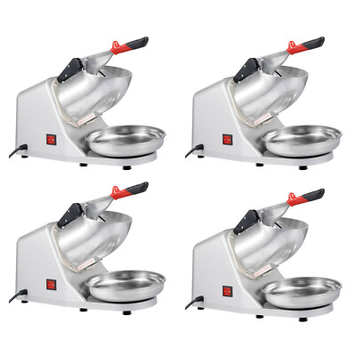 SEGAWE 300W Electric Ice Shaver – Snow Cone Machine, 143 Lbs/hr Capacity