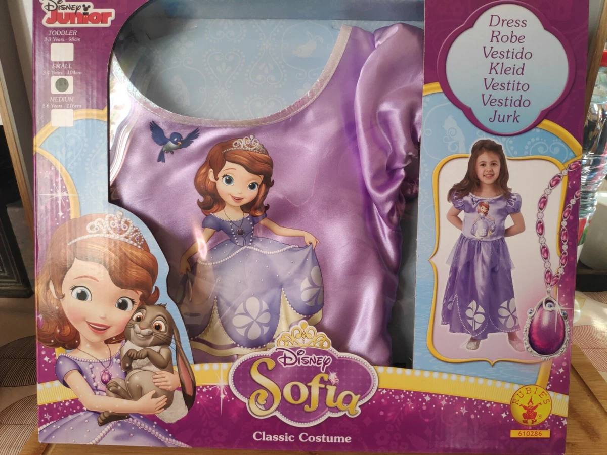 Déguisement princesse Sofia 3/4 ans fille Disney Rubie's neuf +