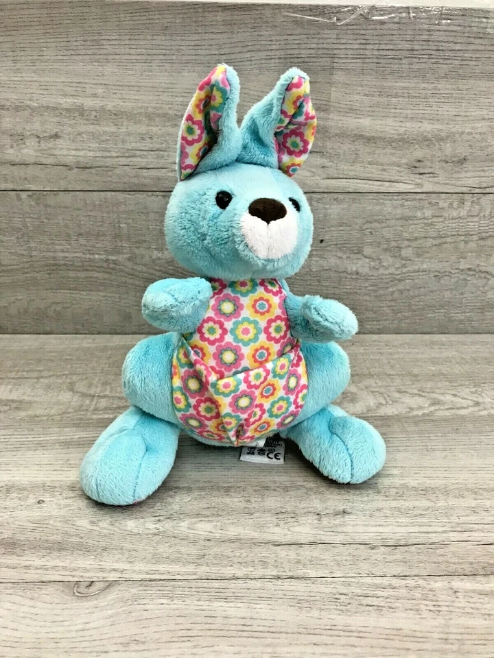 Lot of 2 Ganz Plush Toy Animals Springy Kangaroo & Floppy Pig No Codes - Image 2 of 4