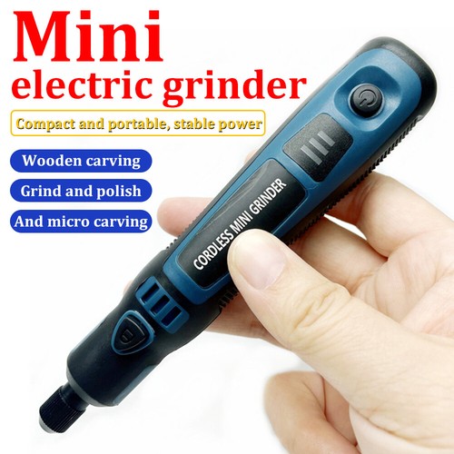 56 pz set kit strumenti rotanti penna trapano elettrica senza fili USB - Foto 2 di 13