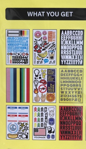 Super MEGA stickers 930 Super Awesome Stickers with Folder NEW - Picture 8 of 10