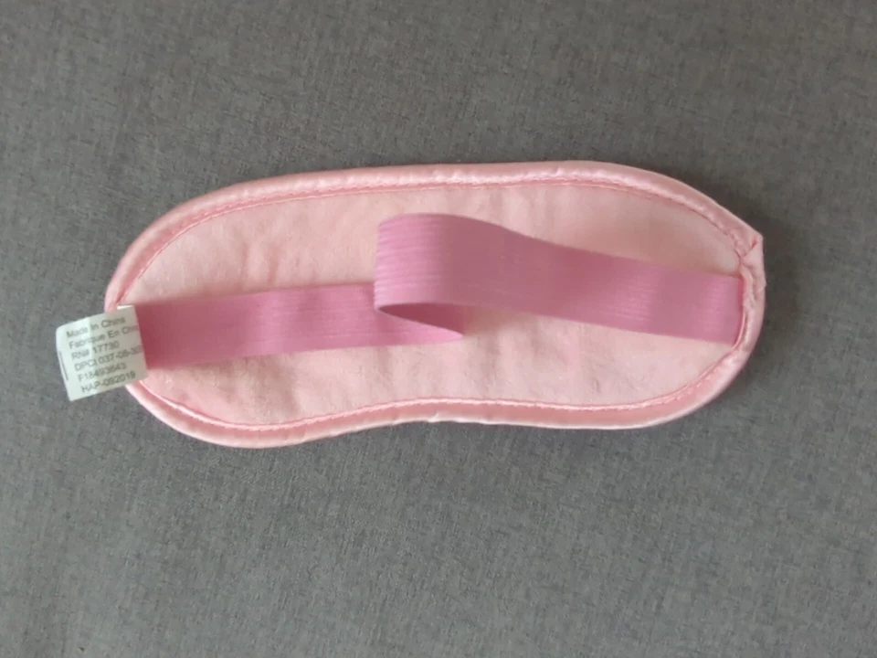 Girls Eye Mask Pink With flippable Sequins (Silver or Pink) - Image 2 of 4