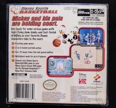 Disney Sports Basketball Gba CIB Rare | eBay
