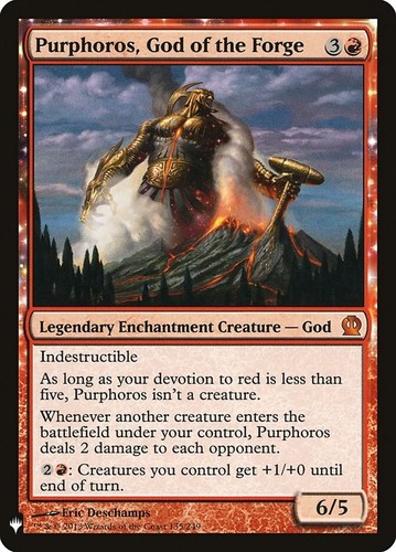 Kefka Palazzo Purphoros God of the Forge Foil Showcase 14 FINAL
