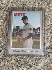 2019 Topps Heritage SSP  Edwin Diaz  Trade Variation Card NO: 451 MT/NMT