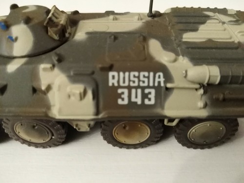 1/72 Model  BTR-80 БТР-80 Бронетранспортер trasporto truppe corazzato KFOR  - Foto 3 di 9