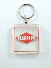 PORTE-CLES - MACHINES AGRICOLES KUHN - Vintage Tracteurs Agriculture DOUBLE FACE