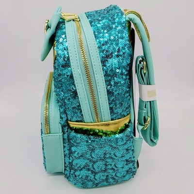 ⭐NEW WITH TAGS⭐ Loungefly Disney Princess Jasmine Sequin  display picture 3