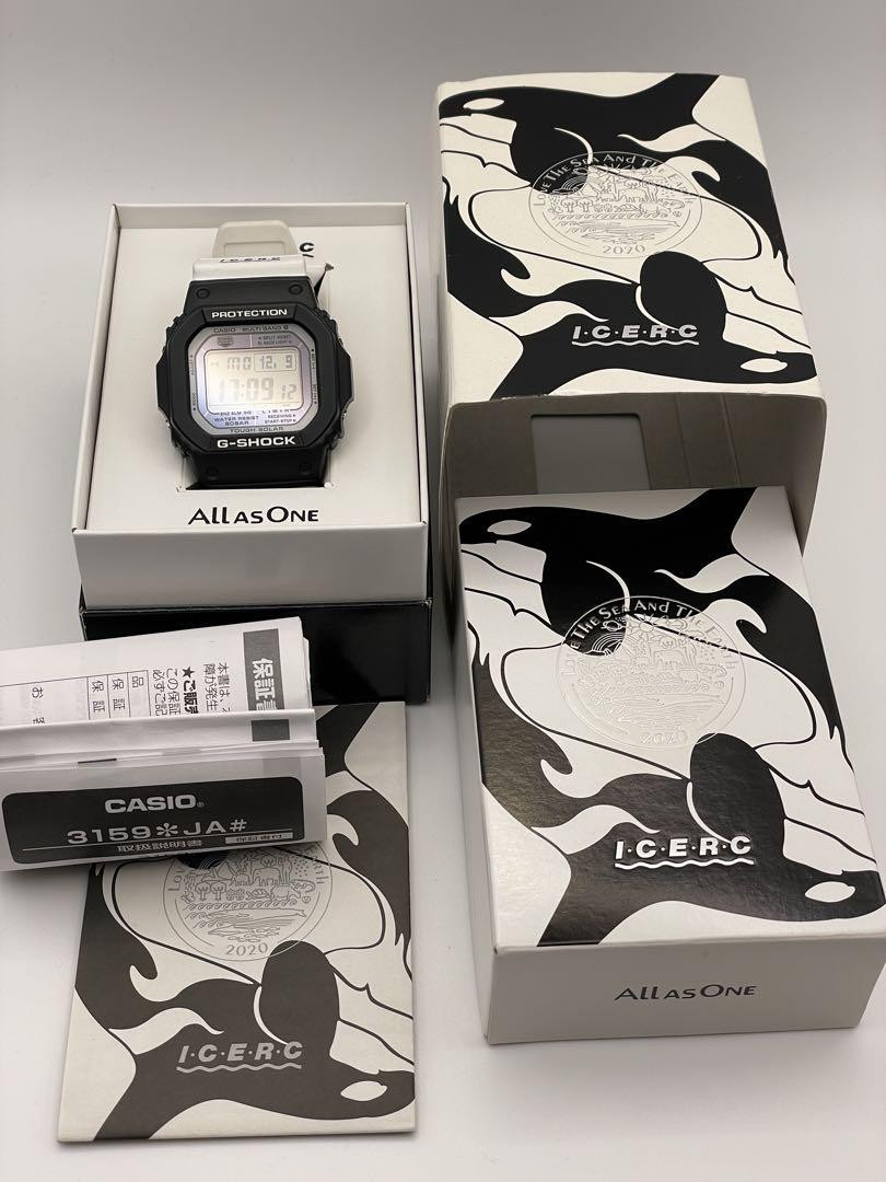 G-Shock GW-M5610K-1JR Black & White Irukji Casio Watch, 2020 G-Shock GW-M5610K-1JR Black & White Irukji Casio Watch, 2020
