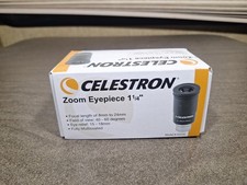 8-24mm 1.25" Zoom Eyepiece for Telescope Astronomy compatible with Celestron