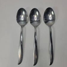 Oneida Community Stainless Flatware Set of 3 Soup Spoons