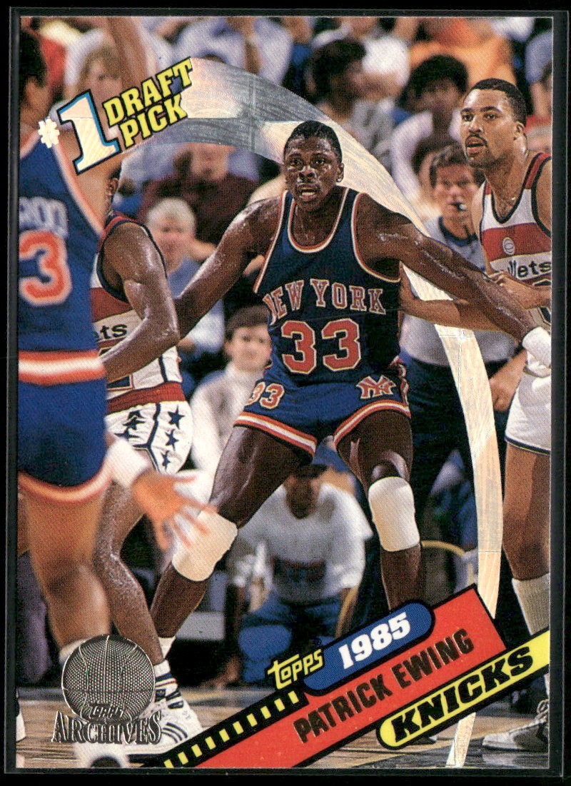 Patrick Ewing 1992-93 Topps Archives Gold #5 New York Knicks