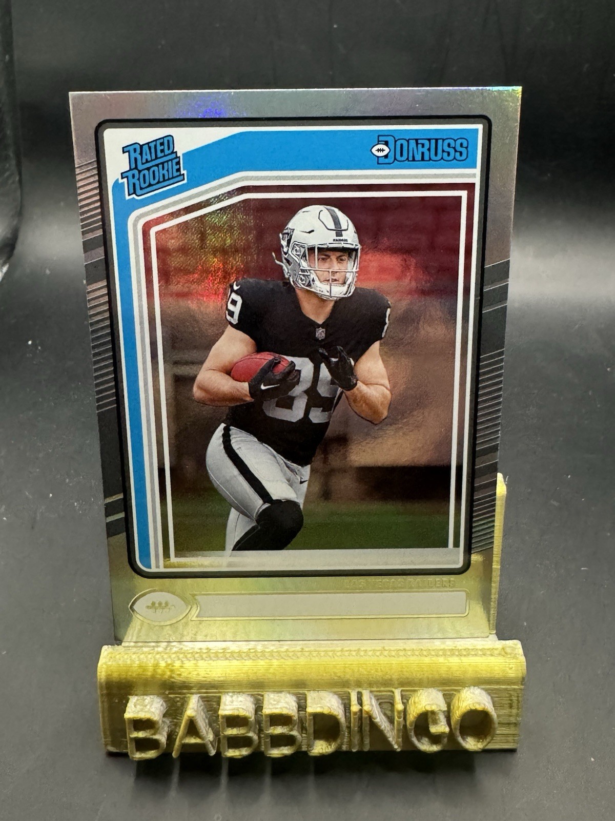 2024 Panini Donruss - Rated Rookie Brock Bowers #394 No Name Variant (RC)