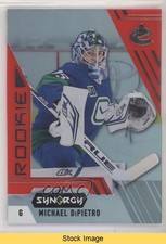 2020-21 Upper Deck Synergy Rookies Red Michael DiPietro #105 READ 0gn4