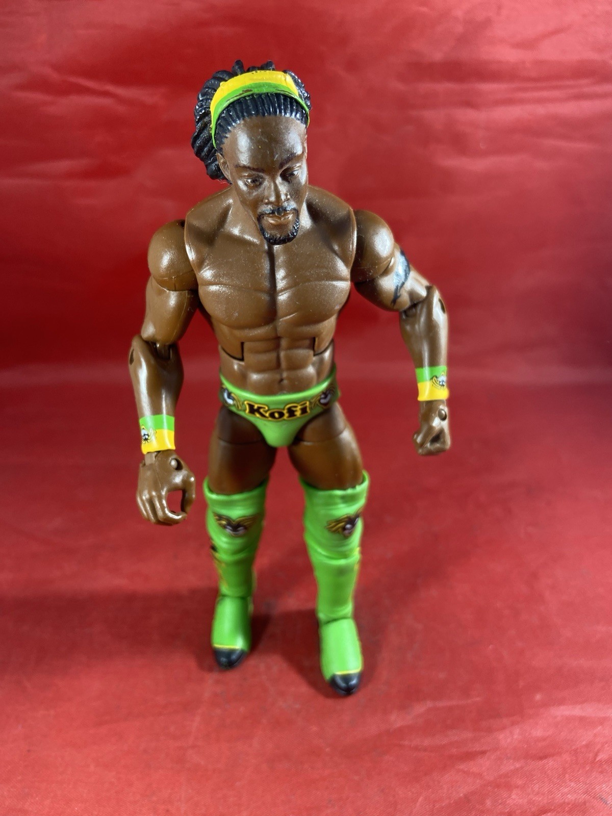 Kofi Kingston WWE Elite Series 2010 Mattel Wrestling 
