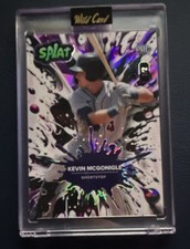 Wild Card Splat Kevin McGonigle 2/2 Serial Numbered SBPUR01-KM 2024