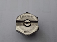 1 x lechler lagedruk vlakstraalsproeier 614.406.16  1/4" BSP mat. RVS 303